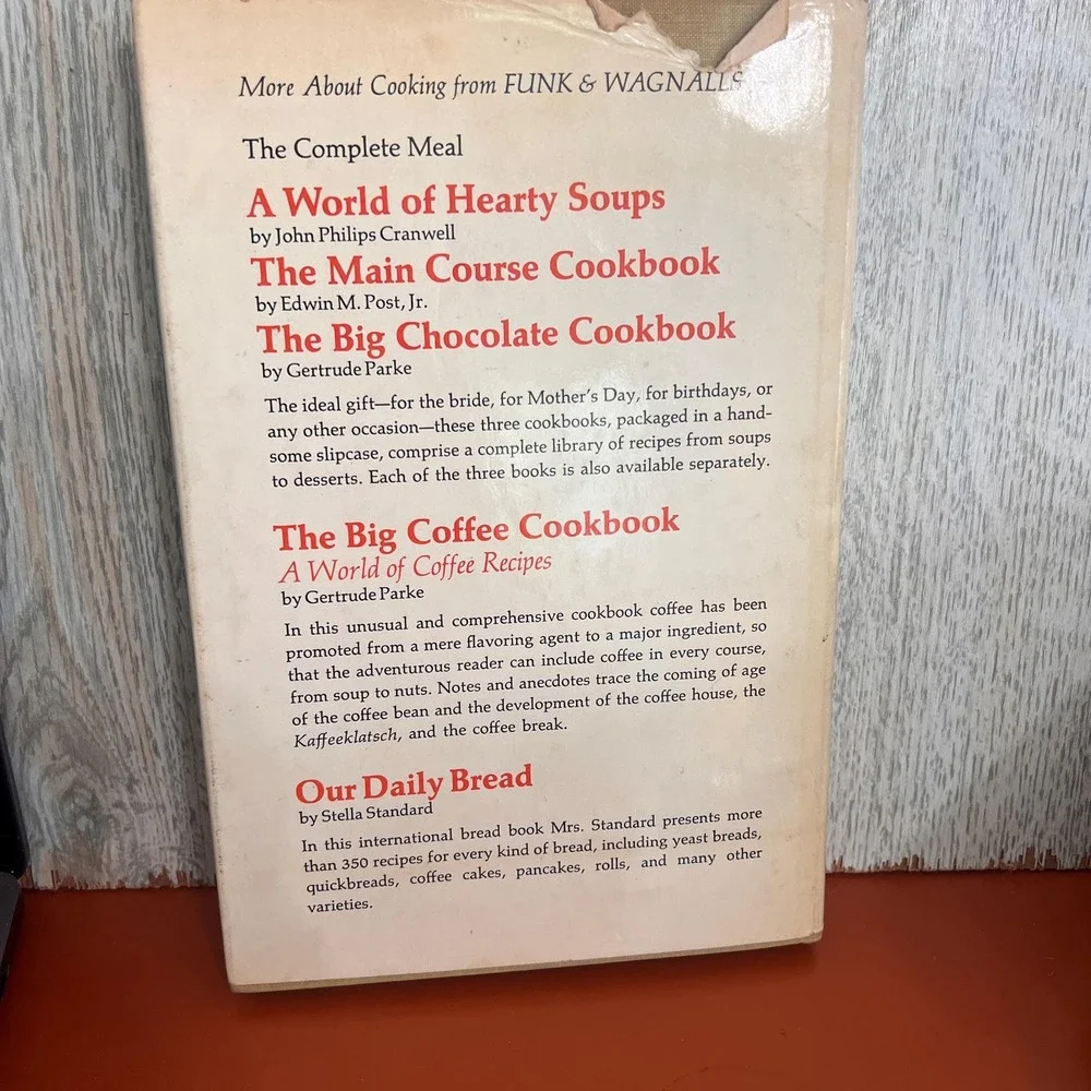 1970 Meals‎ That Can Wait by Patricia Brooks vintage cookbook